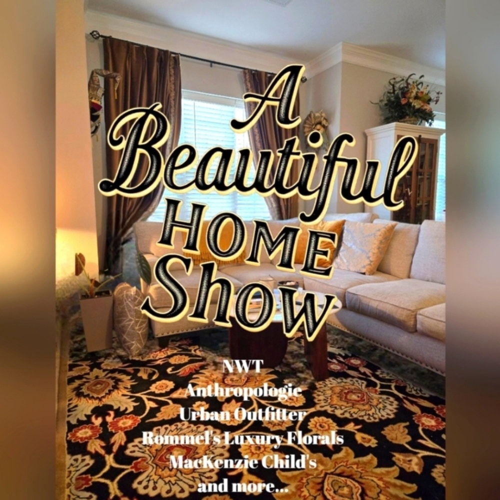 A Beautiful Home Share Show NWT Home Decor